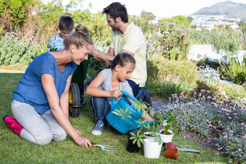Local transfer station handling garden waste and recyclable landscaping materials